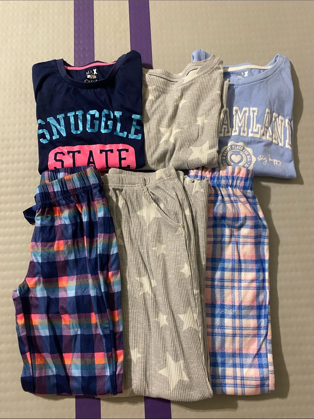 3 Cozy PJ sets